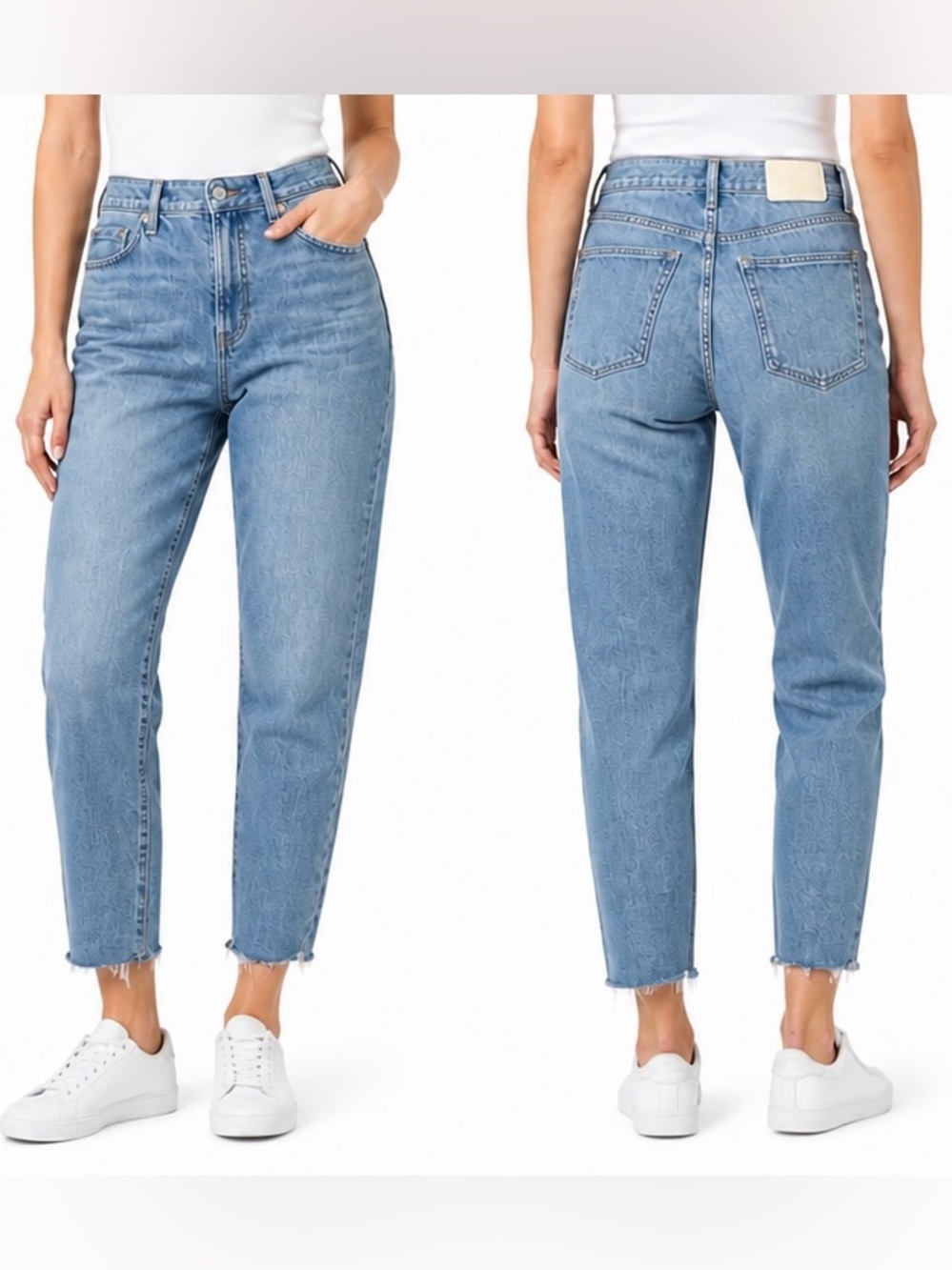 Everlane The Curvy High-Rise Skinny Jean in Light Blue Size 28